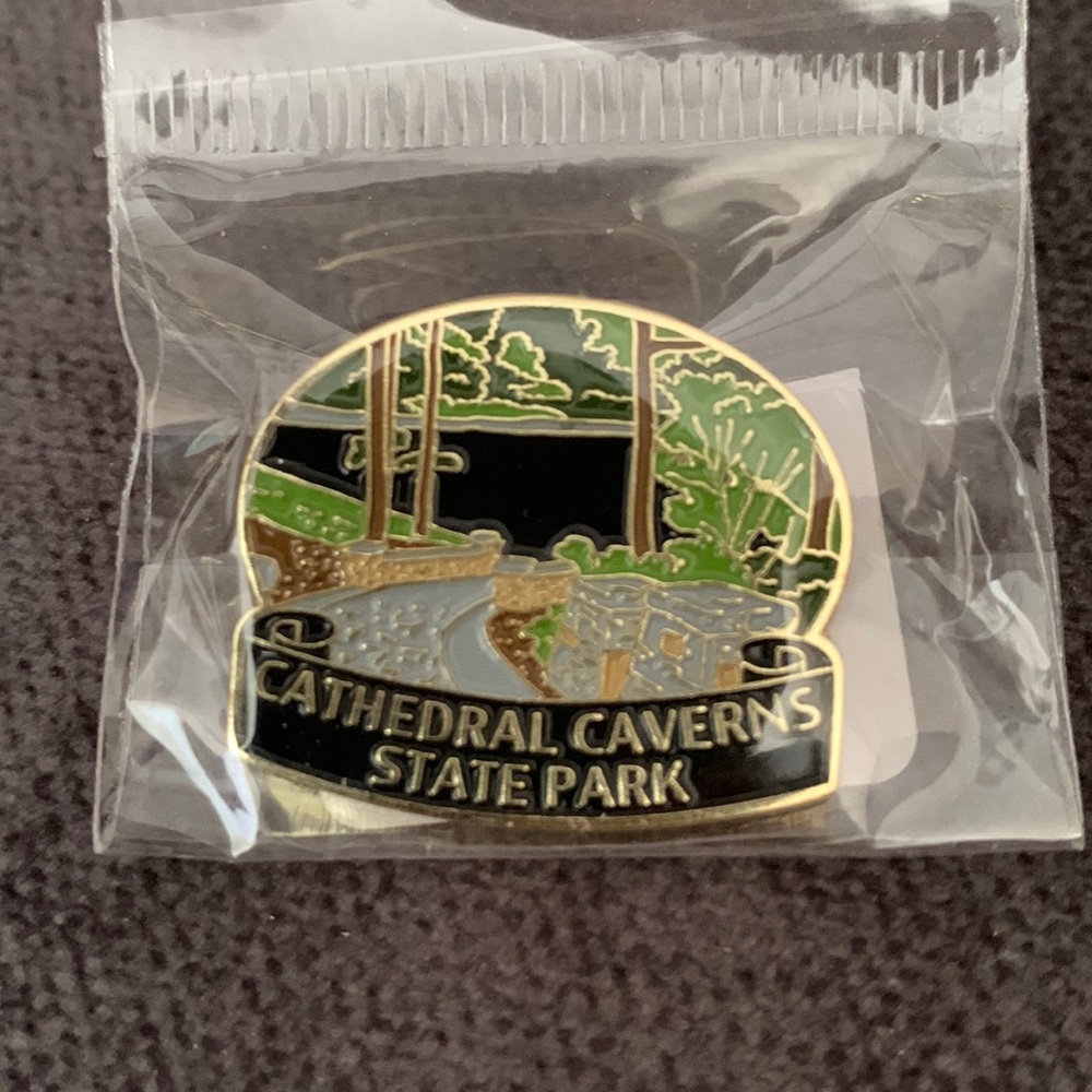 Cathedral Caverns Lapel Pin
